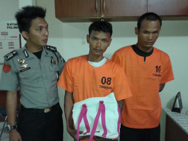 Dua Pelaku Gembos Ban di Batam Diringkus Polisi 